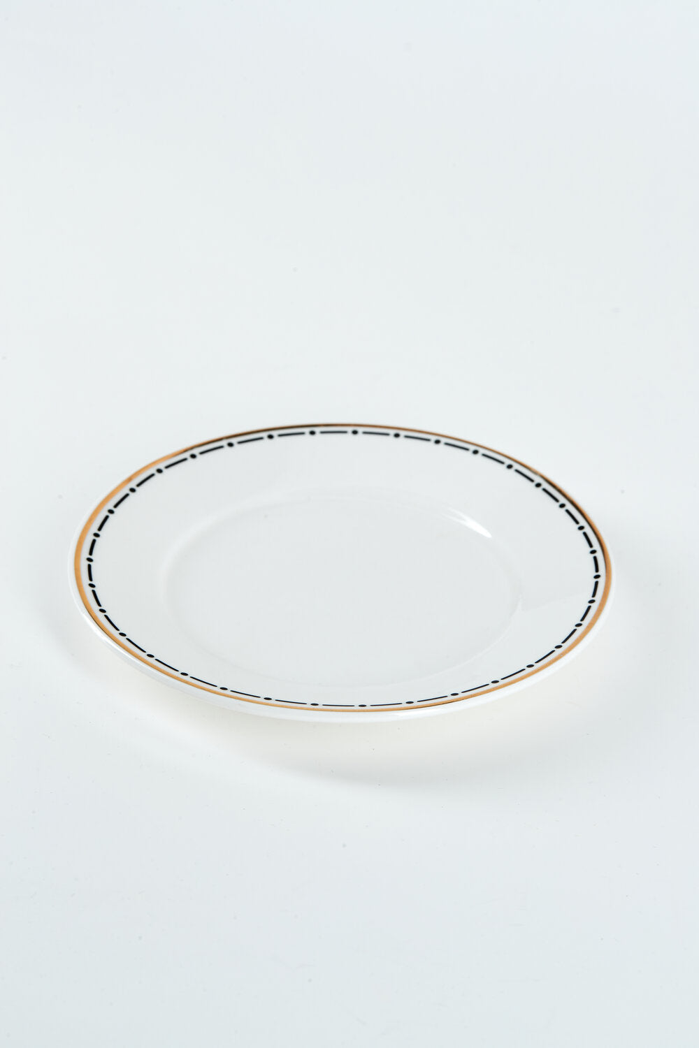 Lines & Dots tallerken - Ø: 17,5 cm.